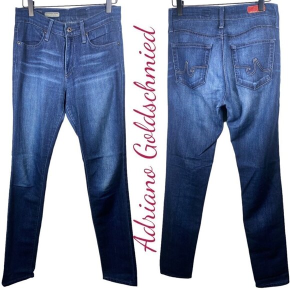 ADRIANO GOLDSCHMIED The Farrah High Rise Skinny Stretchy Jeans, Size 27 - Picture 2 of 14